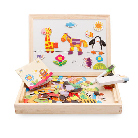 Magnetic Animal Puzzle