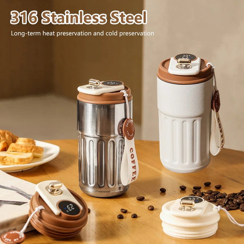 On-the-go smart thermal Coffee cup