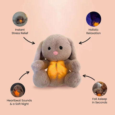 Breathing Rabbit Plush – Soothing Anxiety-Relief for Babies